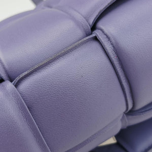 Secondhand Bottega Veneta Padded Cassette Purple lambskin  shoulderbag | stylenewstar