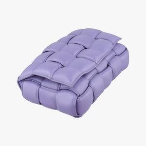 Secondhand Bottega Veneta Padded Cassette Purple lambskin  shoulderbag | stylenewstar