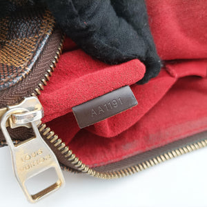 Secondhand Louis Vuitton EVORA MM EBENE Damier Canvas N41131 shoulderbag | stylenewstar