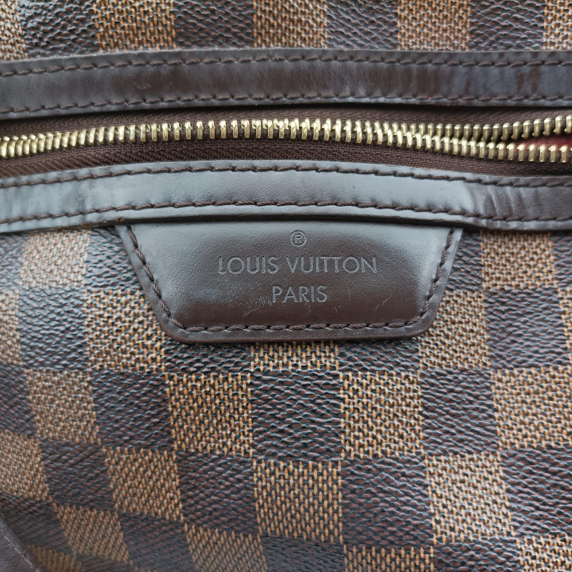 Secondhand Louis Vuitton EVORA MM EBENE Damier Canvas N41131 shoulderbag | stylenewstar