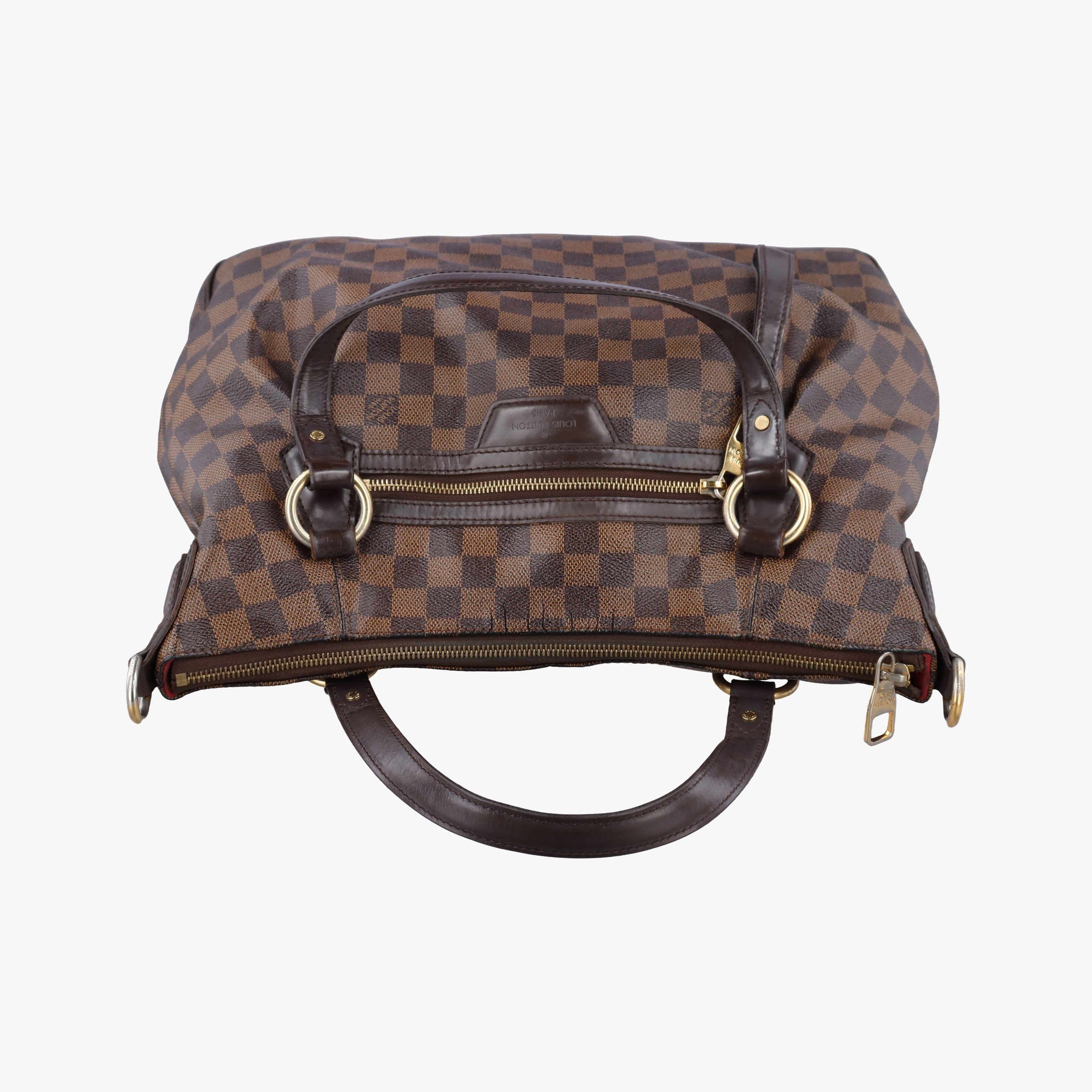 Secondhand Louis Vuitton EVORA MM EBENE Damier Canvas N41131 shoulderbag | stylenewstar