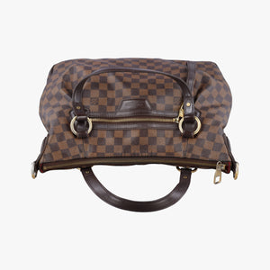 Secondhand Louis Vuitton EVORA MM EBENE Damier Canvas N41131 shoulderbag | stylenewstar