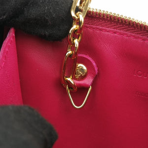 Vintage Louis Vuitton Pochette Cles Pomme d'Amour Vernis M93559 coinpurse | stylenewstar