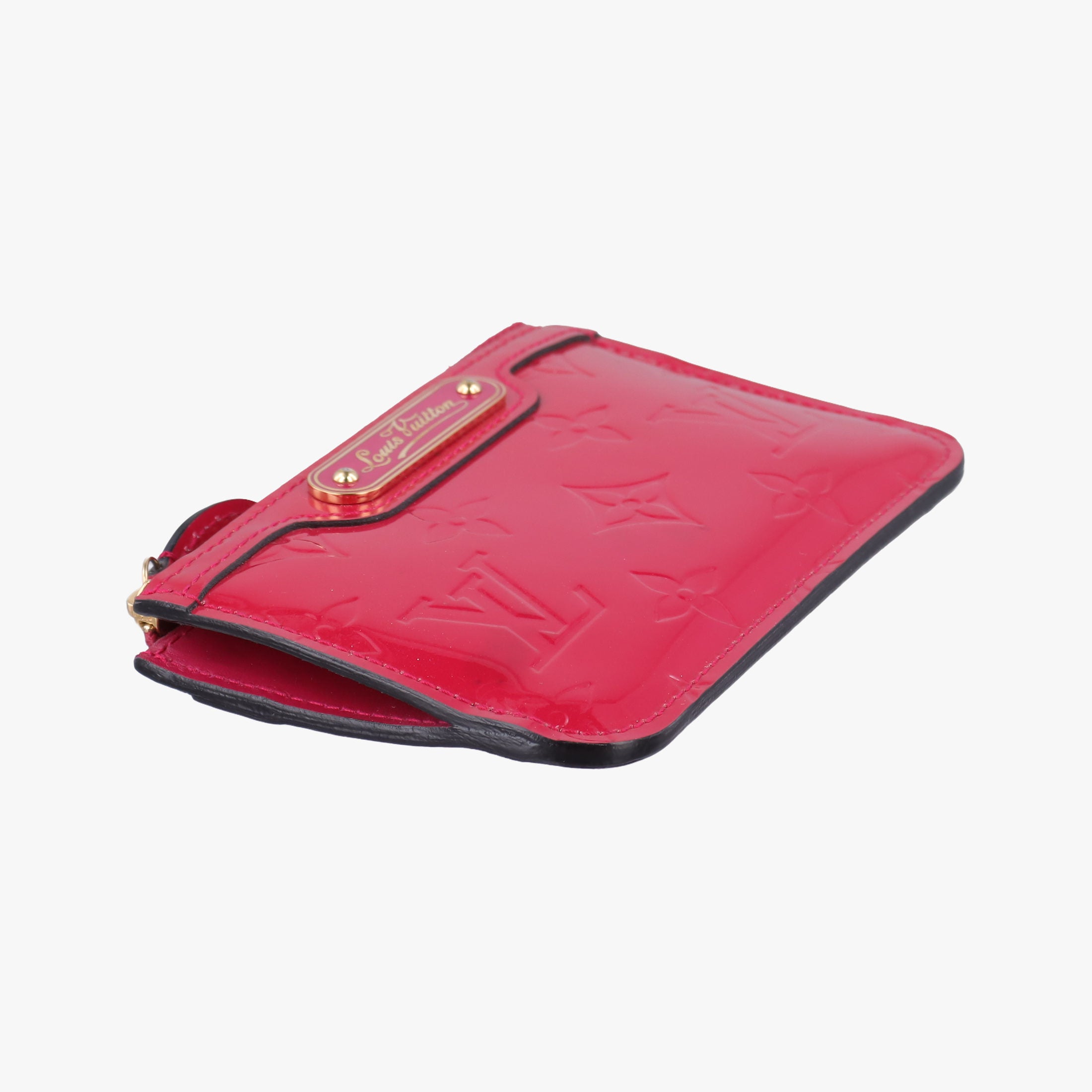 Vintage Louis Vuitton Pochette Cles Pomme d'Amour Vernis M93559 coinpurse | stylenewstar