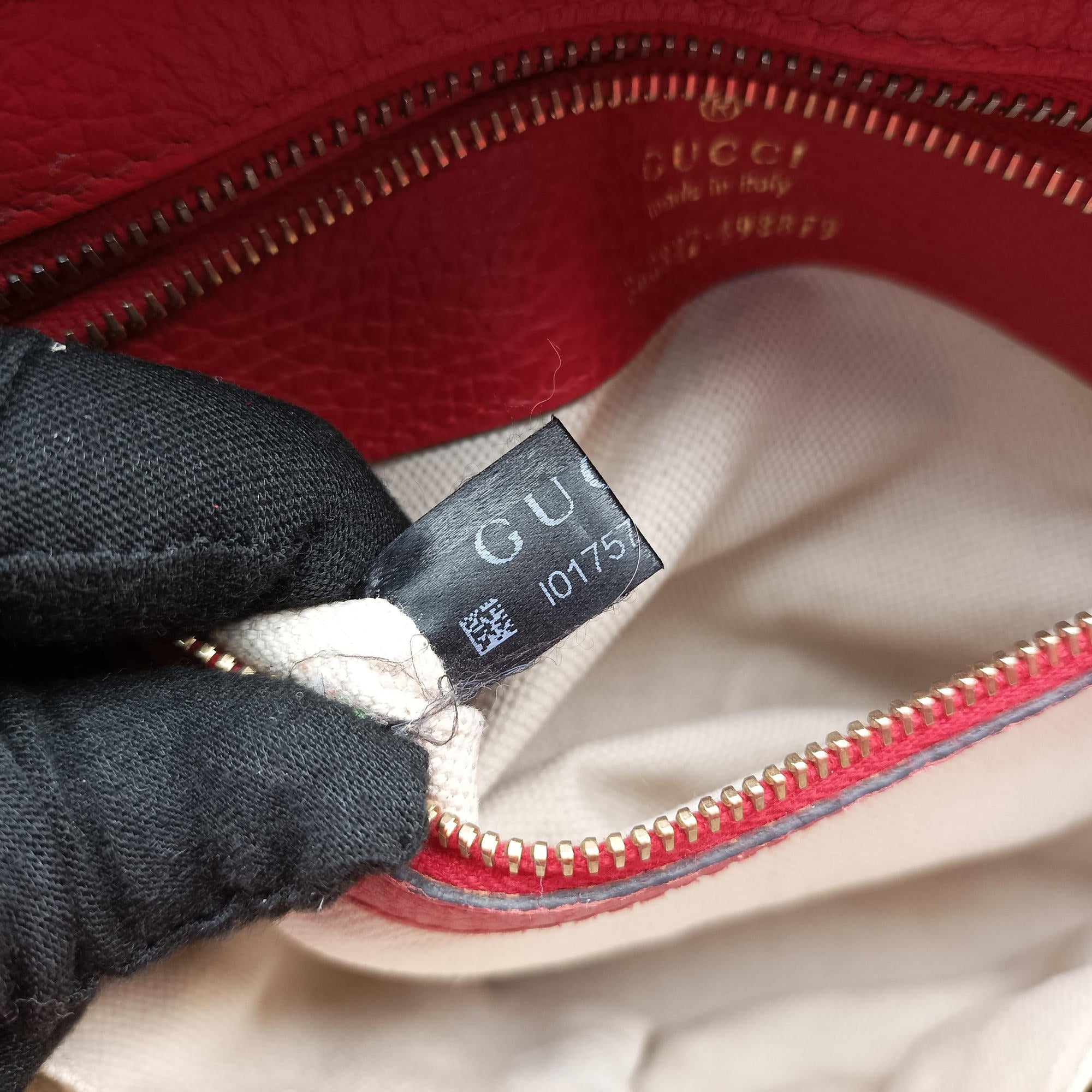 Vintage Gucci Swing Red Leather 368827 shoulderbag | stylenewstar