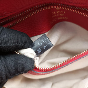 Vintage Gucci Swing Red Leather 368827 shoulderbag | stylenewstar