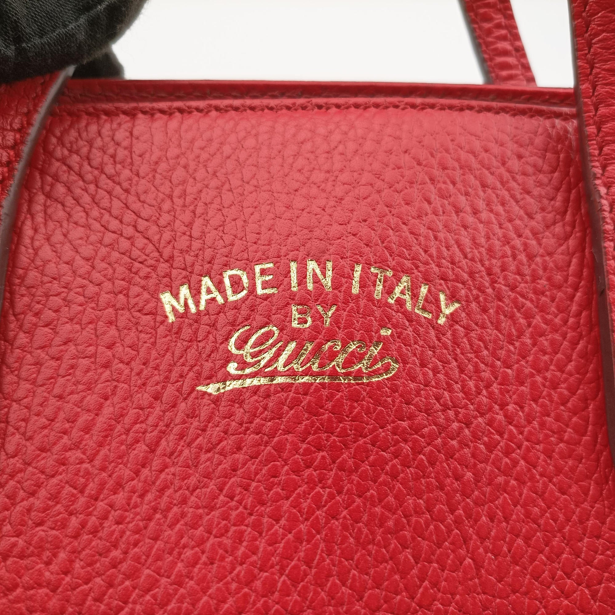 Vintage Gucci Swing Red Leather 368827 shoulderbag | stylenewstar