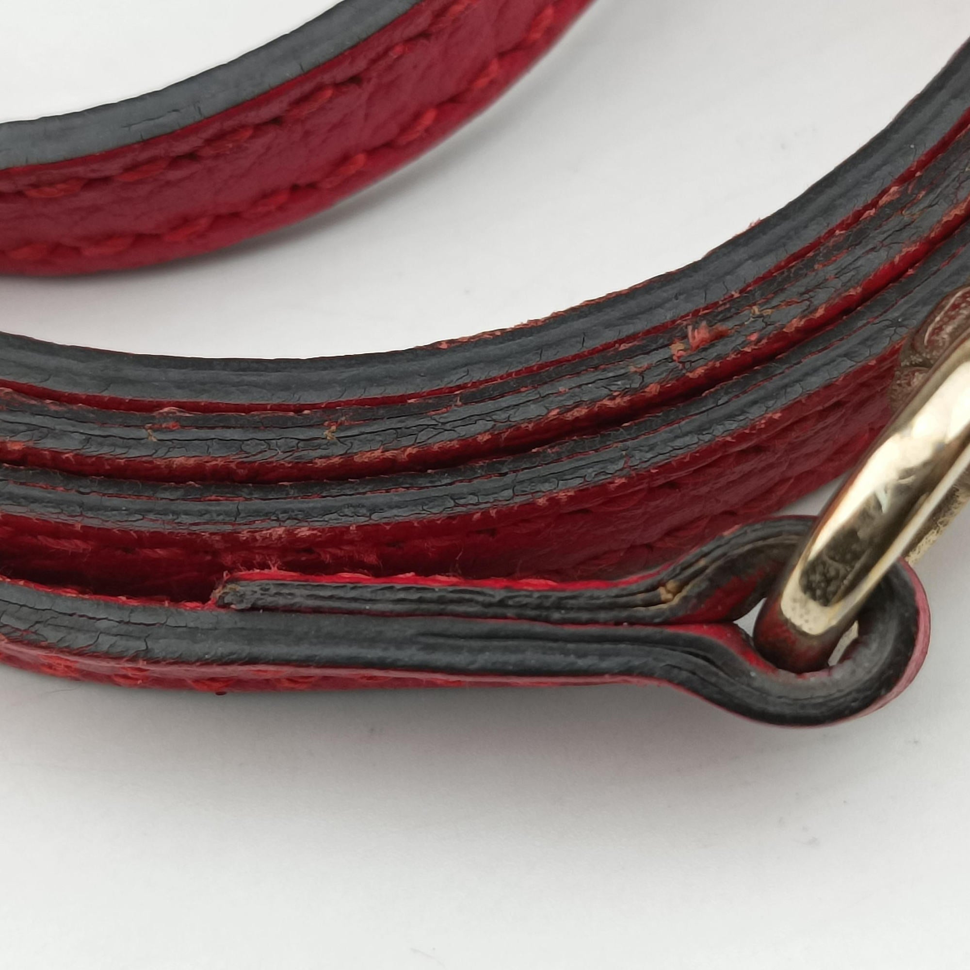 Vintage Gucci Swing Red Leather 368827 shoulderbag | stylenewstar