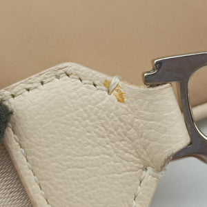 Secondhand Christian Dior Trotter Flower Beige PVC Coated Canvas Floral Embroidery  shoulderbag | stylenewstar