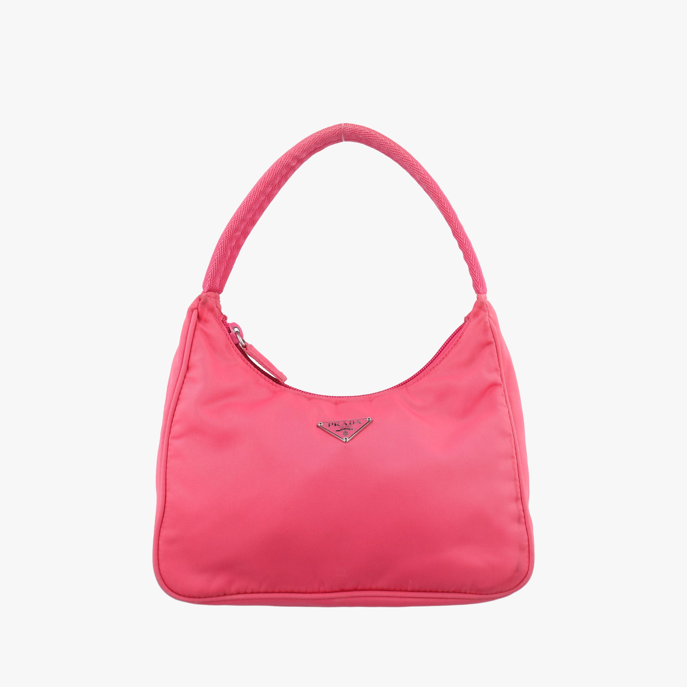 Pre-owned Prada Re-Edition2000 Pink nylon 1NE515 handbag | stylenewstar