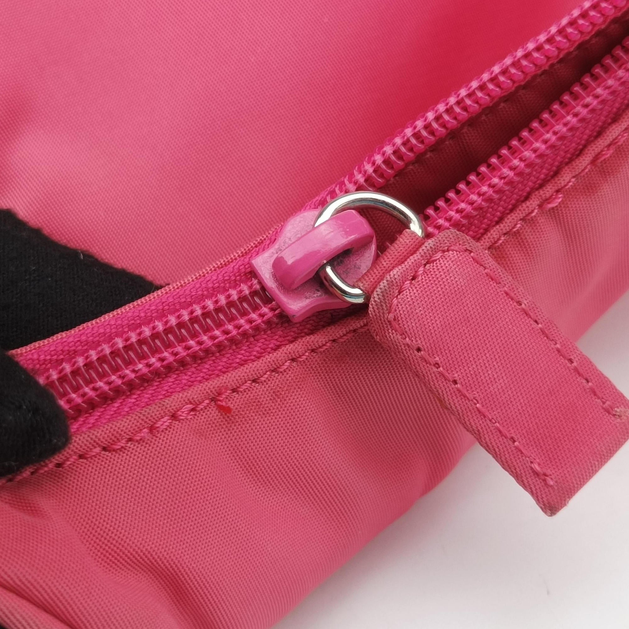 Pre-owned Prada Re-Edition2000 Pink nylon 1NE515 handbag | stylenewstar