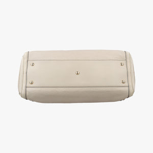 Vintage Gucci Bella Bamboo Tassel fringe White Leather 269945 handbag | stylenewstar