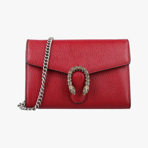 Vintage Gucci Dionysus Red Leather 401231 shoulderbag | stylenewstar