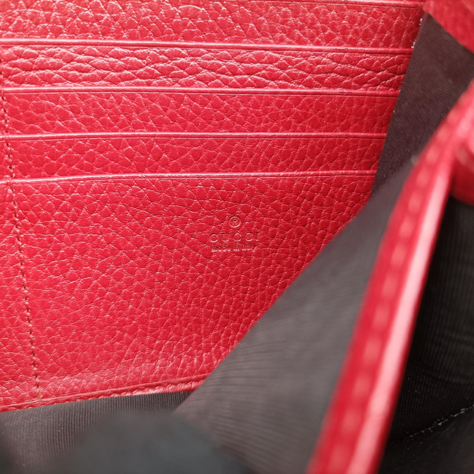 Vintage Gucci Dionysus Red Leather 401231 shoulderbag | stylenewstar