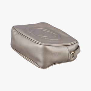 Pre-owned Gucci Soho Golden Leather 308364 shoulderbag | stylenewstar