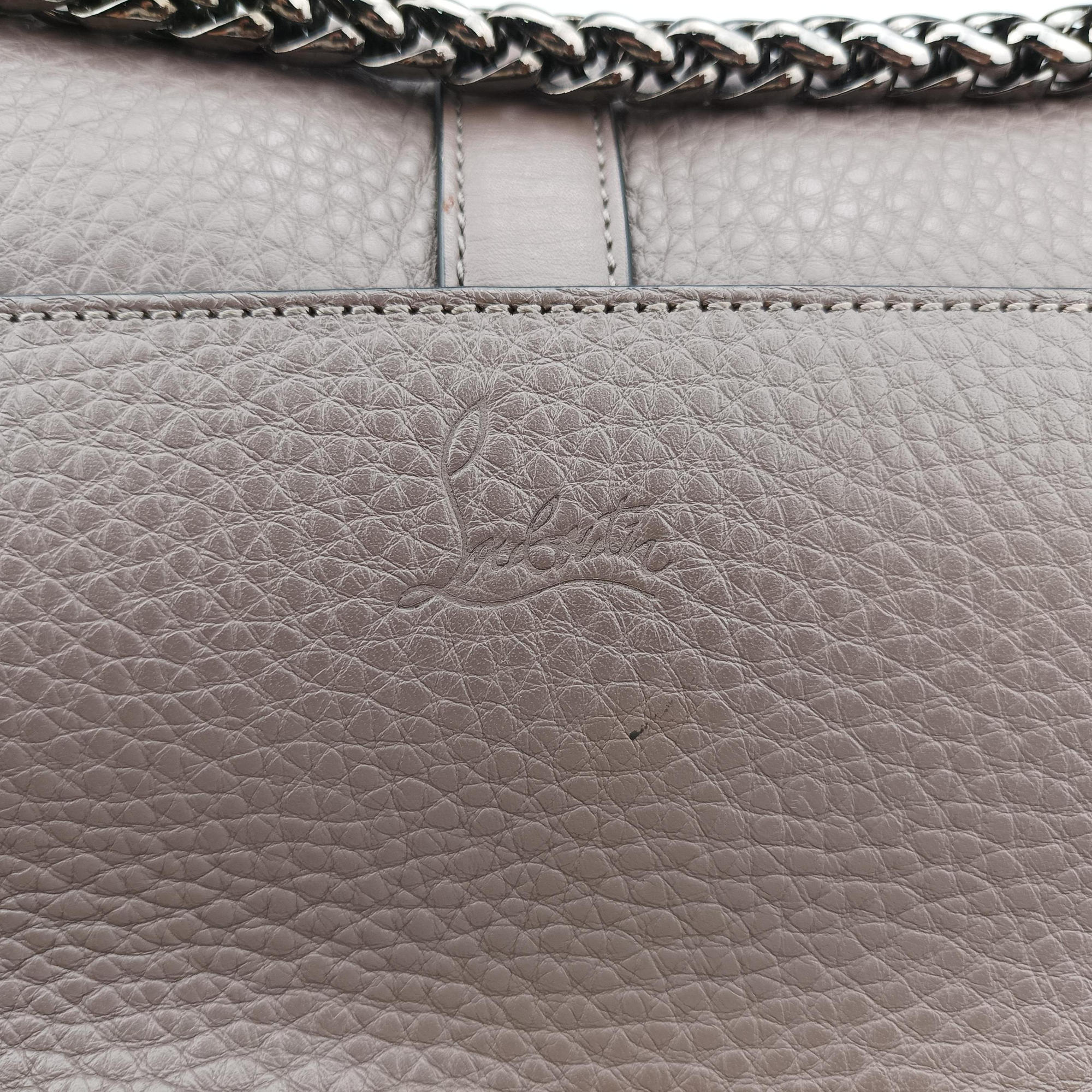 Vintage Christian Louboutin Sweet Charity Brown Leather  shoulderbag | stylenewstar