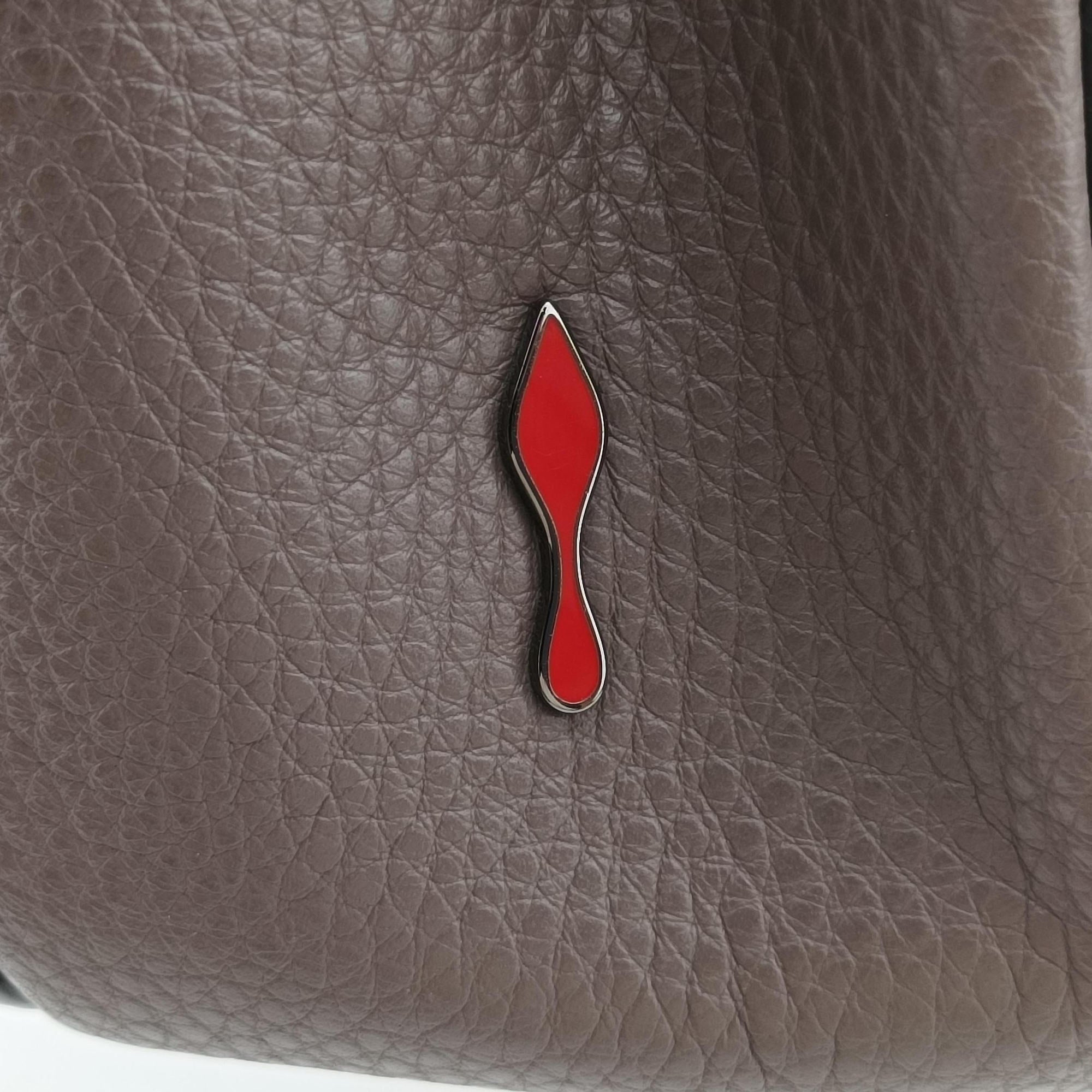 Vintage Christian Louboutin Sweet Charity Brown Leather  shoulderbag | stylenewstar