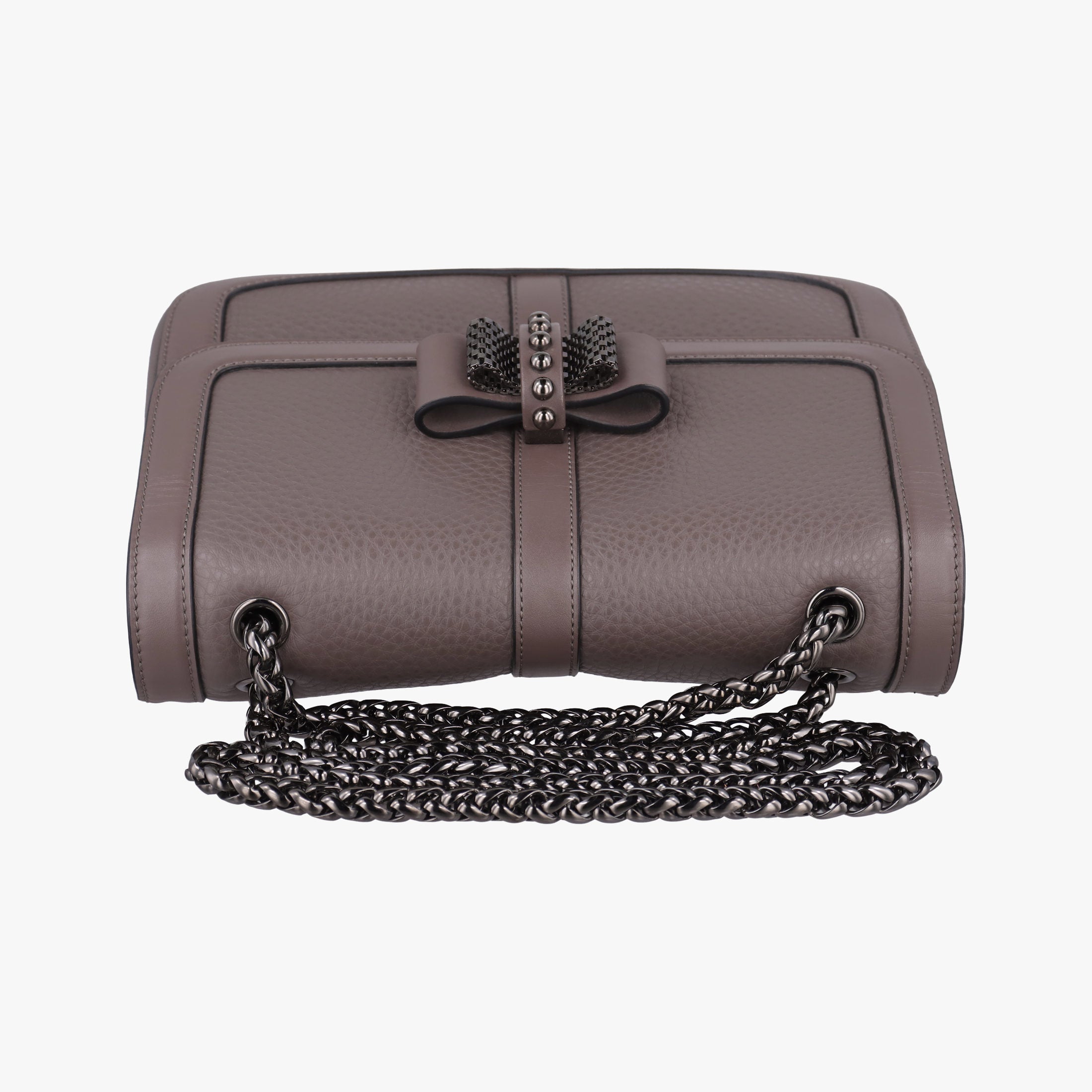 Vintage Christian Louboutin Sweet Charity Brown Leather  shoulderbag | stylenewstar