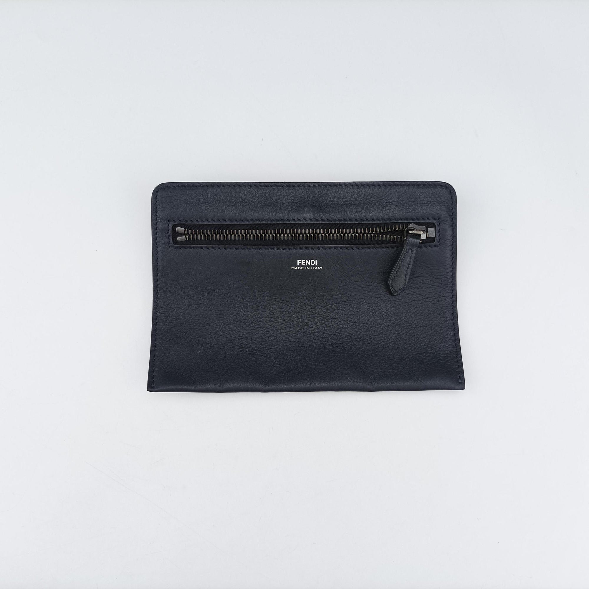 Vintage Fendi Dotcom Click Small Red × Black Suede × Leather 8BN299 shoulderbag | stylenewstar