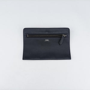 Vintage Fendi Dotcom Click Small Red × Black Suede × Leather 8BN299 shoulderbag | stylenewstar