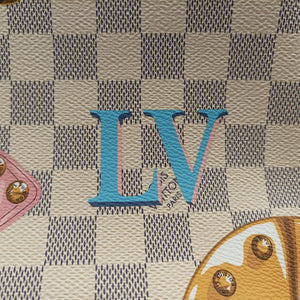 Pre-owned Louis Vuitton N¨|oNo¨| Azur Damier Canvas N41066 shoulderbag | stylenewstar
