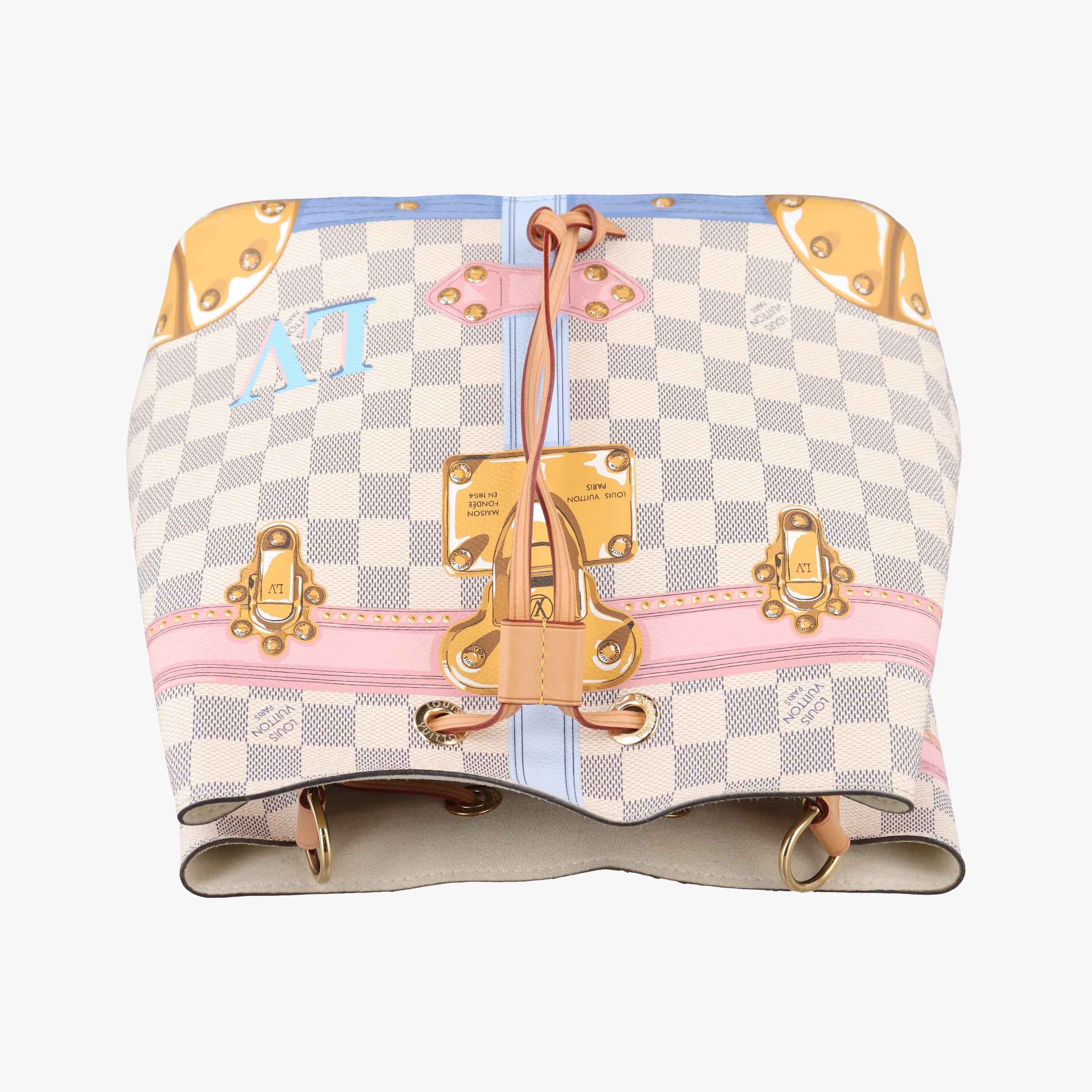 Pre-owned Louis Vuitton N¨|oNo¨| Azur Damier Canvas N41066 shoulderbag | stylenewstar