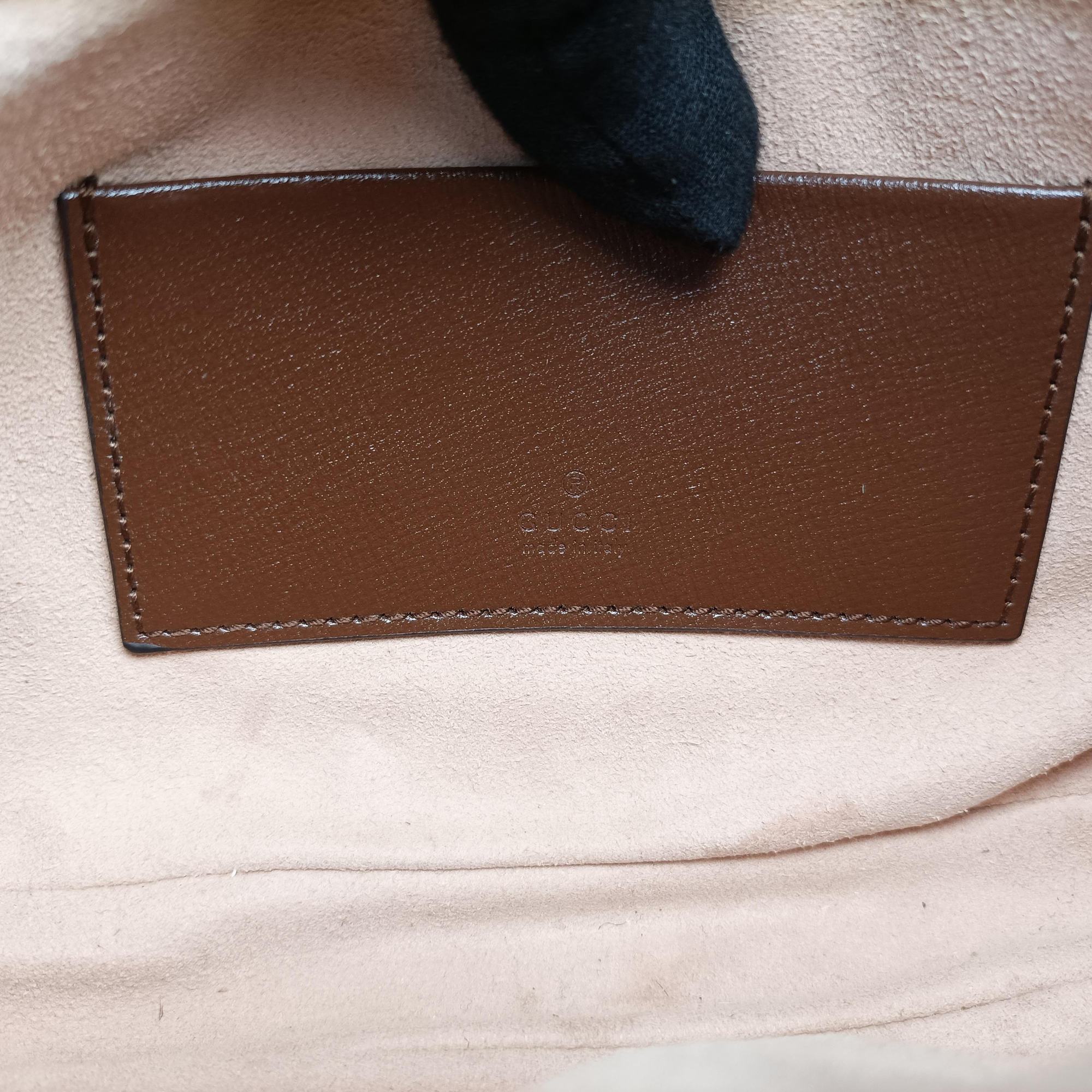 Pre-owned Gucci Jackie 1961 GG Supreme brown x beige x multicolor PVC coated canvas×Leather 637092 shoulderbag | stylenewstar