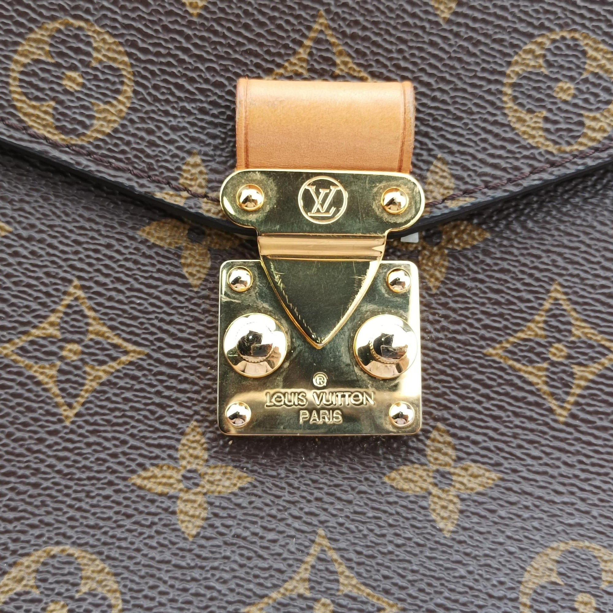 Pre-owned Louis Vuitton Pochette Metis MM Brown Monogram Canvas M44875 shoulderbag | stylenewstar