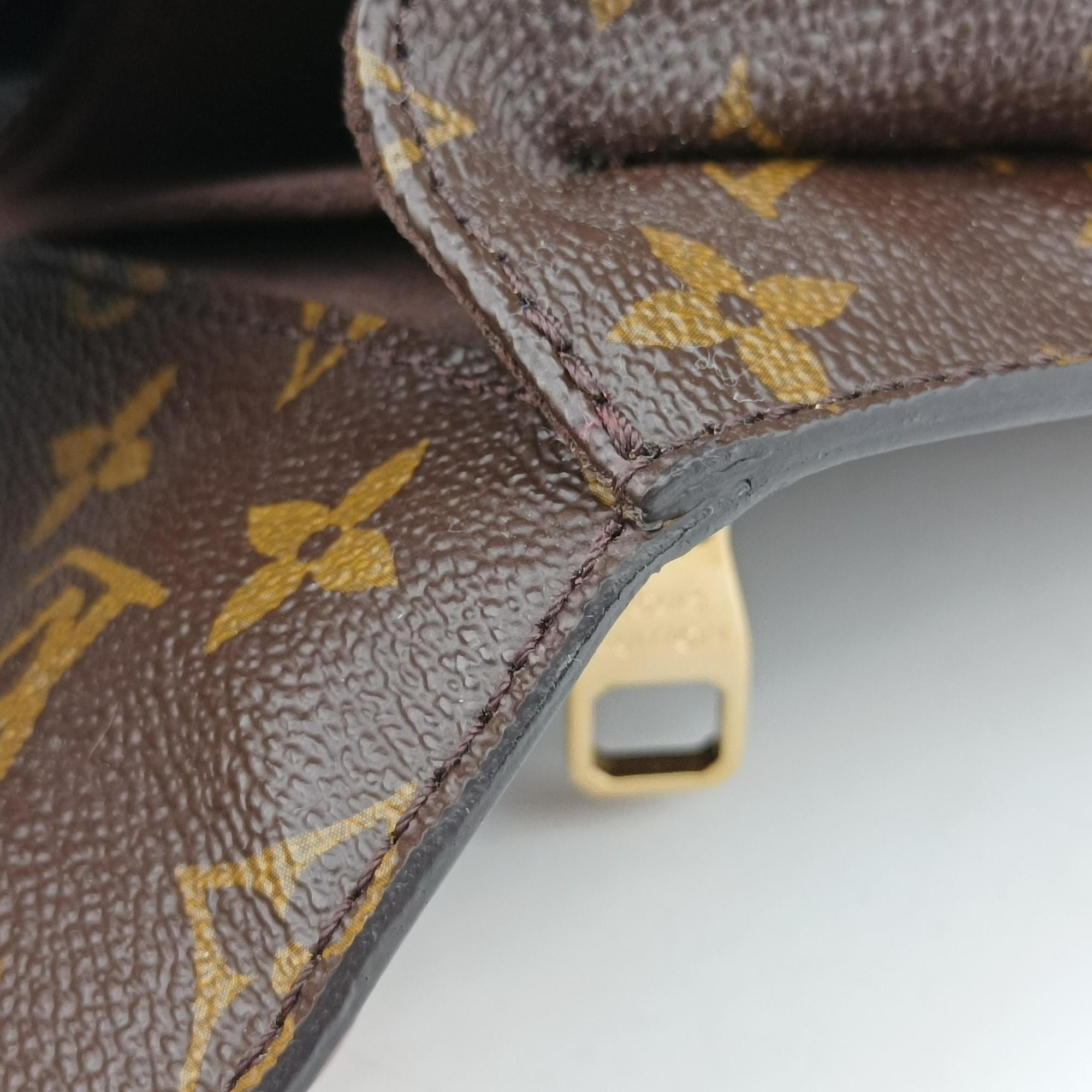 Pre-owned Louis Vuitton Pochette Metis MM Brown Monogram Canvas M44875 shoulderbag | stylenewstar