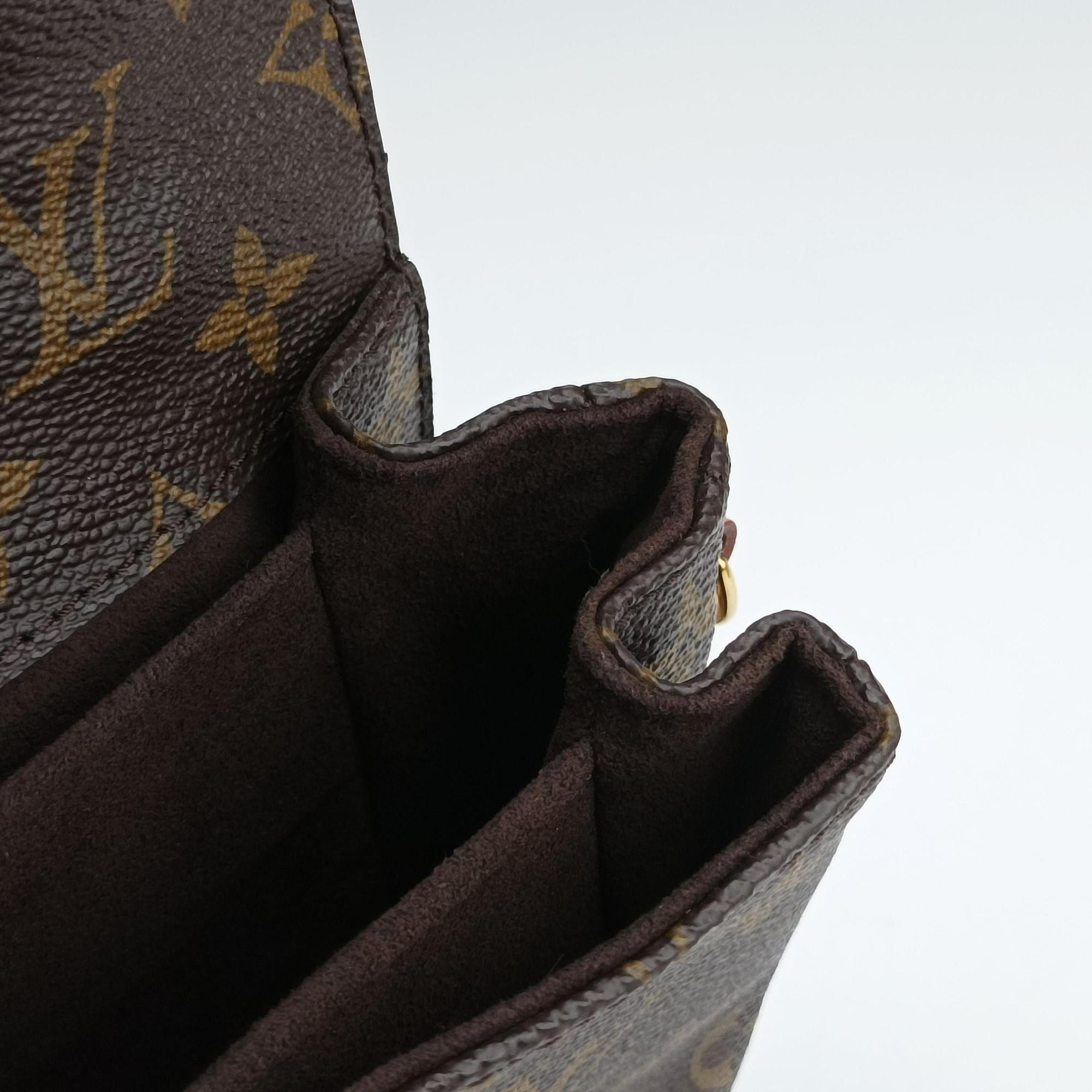 Pre-owned Louis Vuitton Pochette Metis MM Brown Monogram Canvas M44875 shoulderbag | stylenewstar