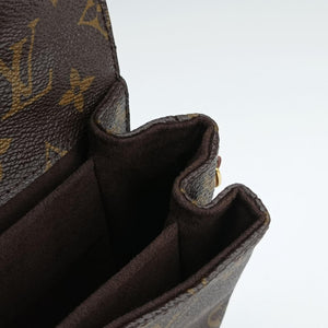 Pre-owned Louis Vuitton Pochette Metis MM Brown Monogram Canvas M44875 shoulderbag | stylenewstar