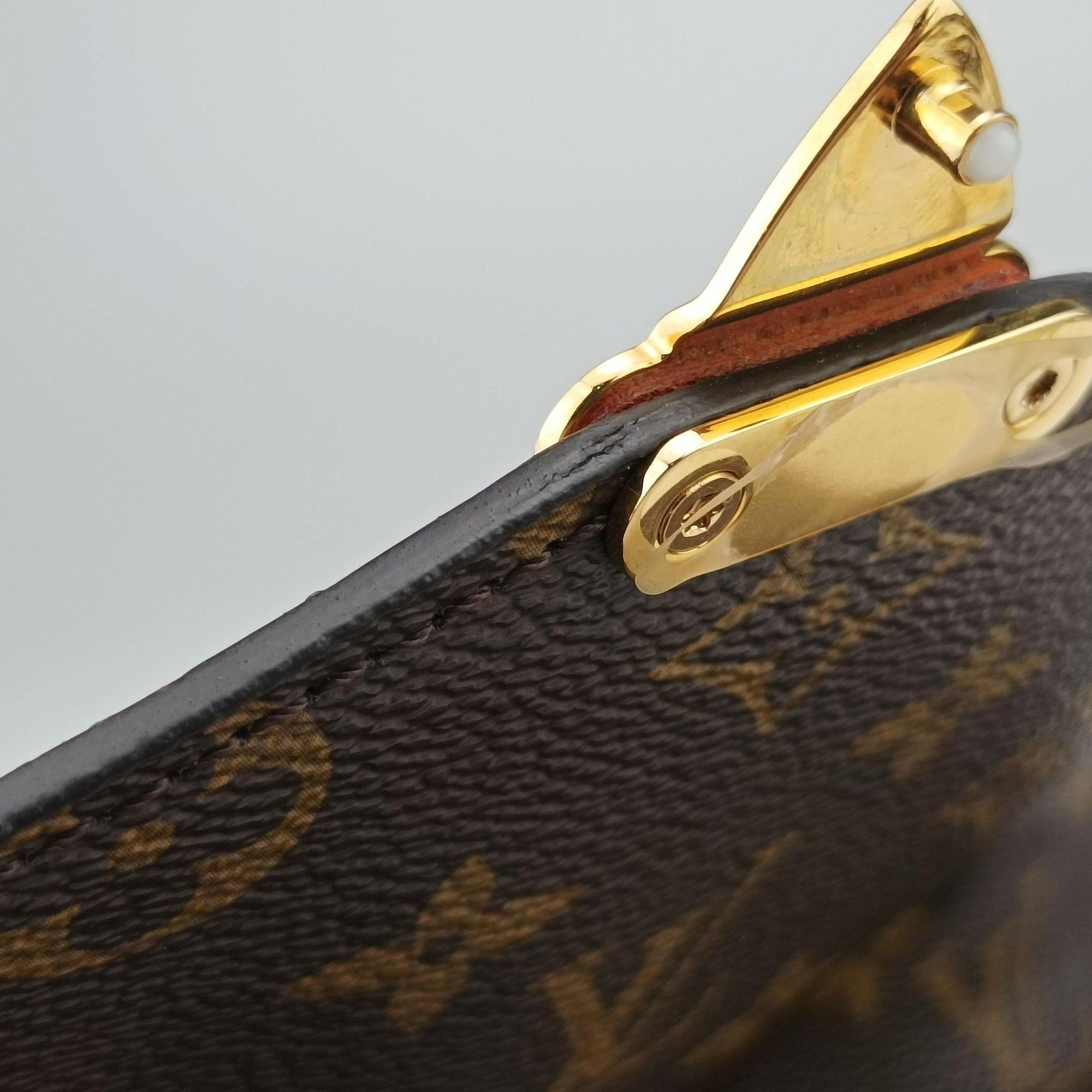 Pre-owned Louis Vuitton Pochette Metis MM Brown Monogram Canvas M44875 shoulderbag | stylenewstar