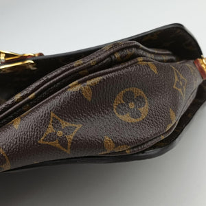Pre-owned Louis Vuitton Pochette Metis MM Brown Monogram Canvas M44875 shoulderbag | stylenewstar