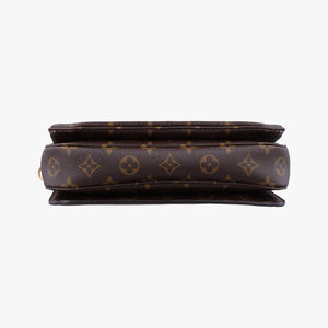 Pre-owned Louis Vuitton Pochette Metis MM Brown Monogram Canvas M44875 shoulderbag | stylenewstar
