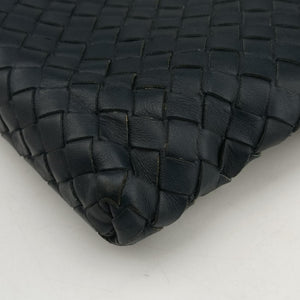 Secondhand Bottega Veneta Intrecciato Navy lambskin  shoulderbag | stylenewstar