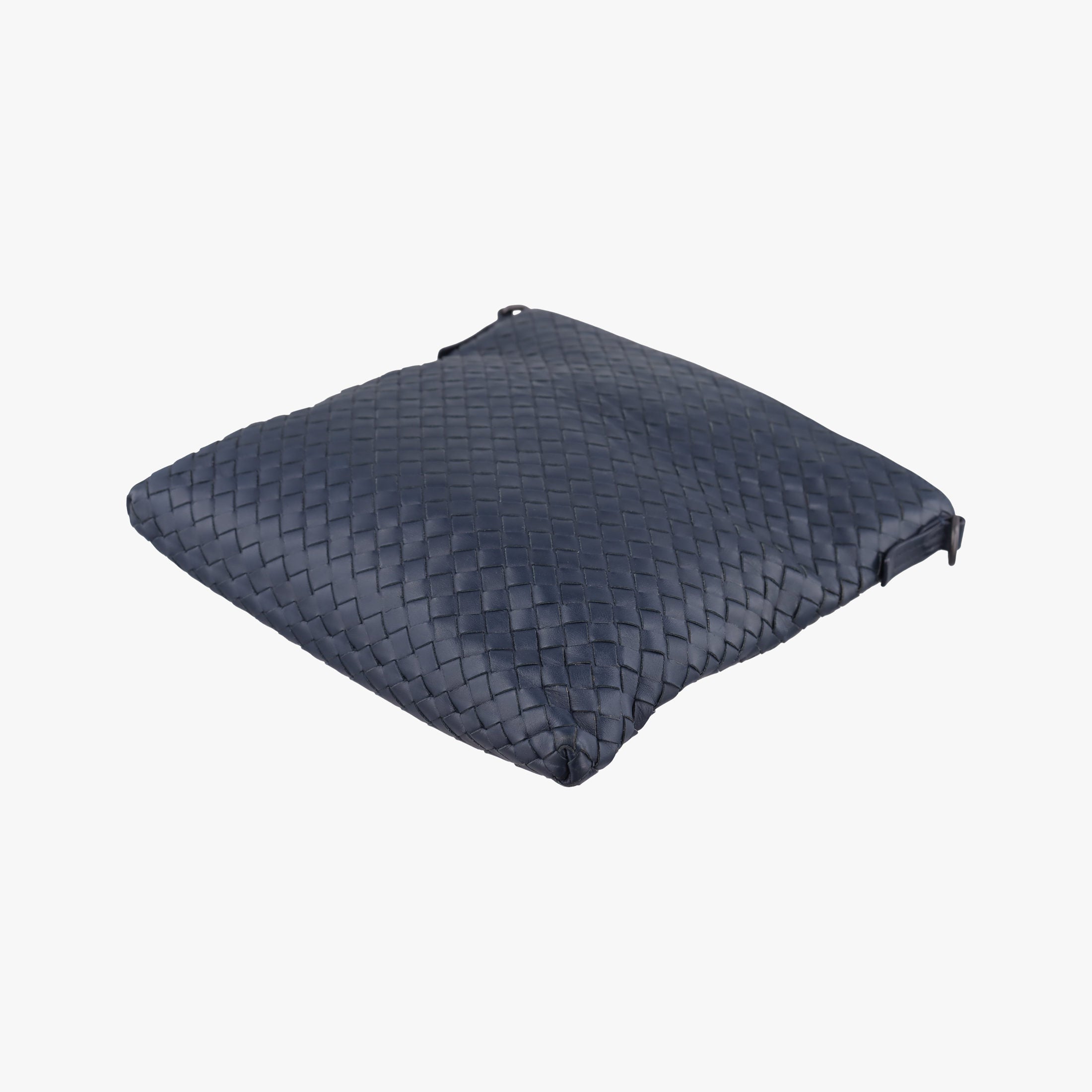 Secondhand Bottega Veneta Intrecciato Navy lambskin  shoulderbag | stylenewstar