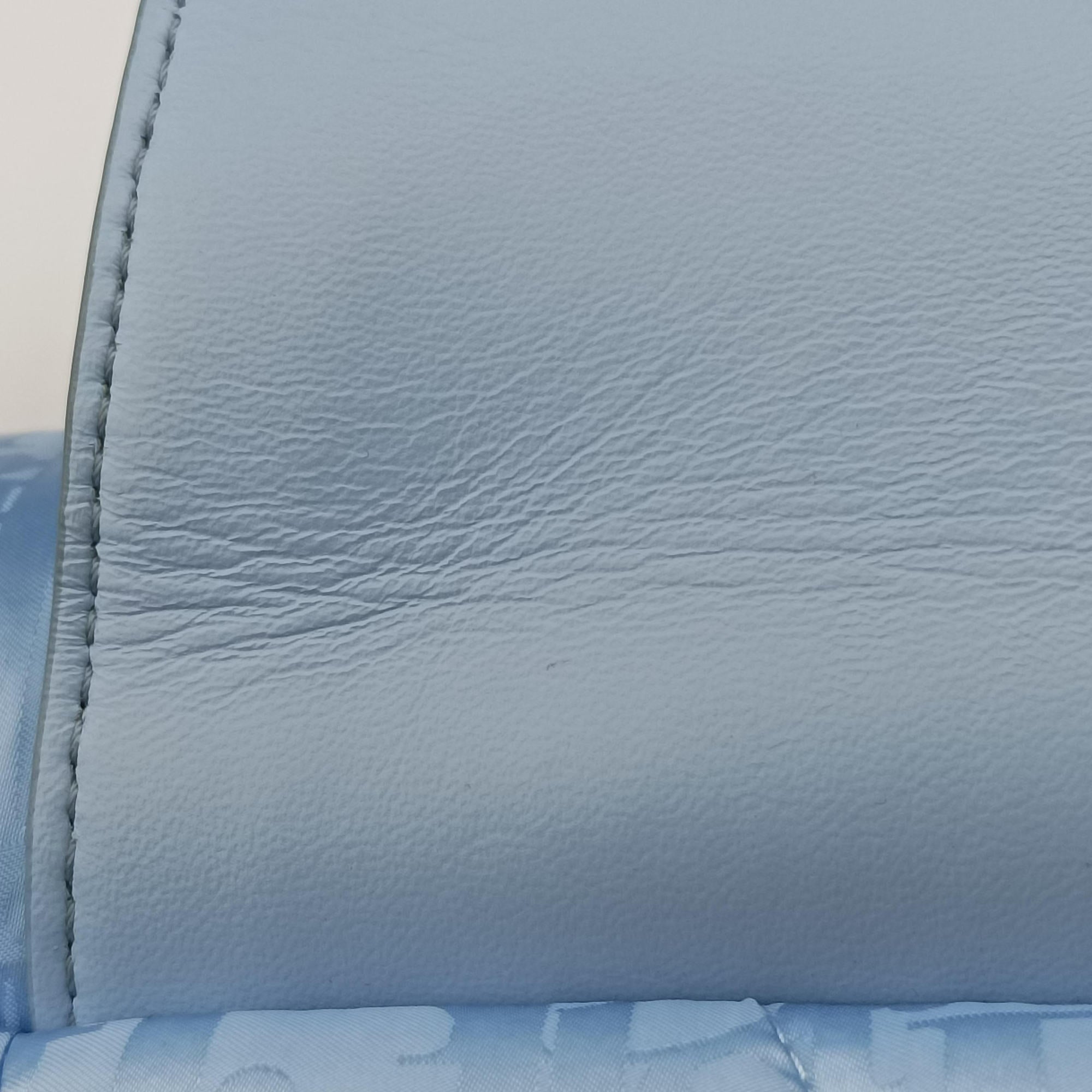 Pre-owned Christian Dior Dior x ERL Spring 2023 Collaboration Saddle Blue Fabric  bum bag/waist bag | stylenewstar