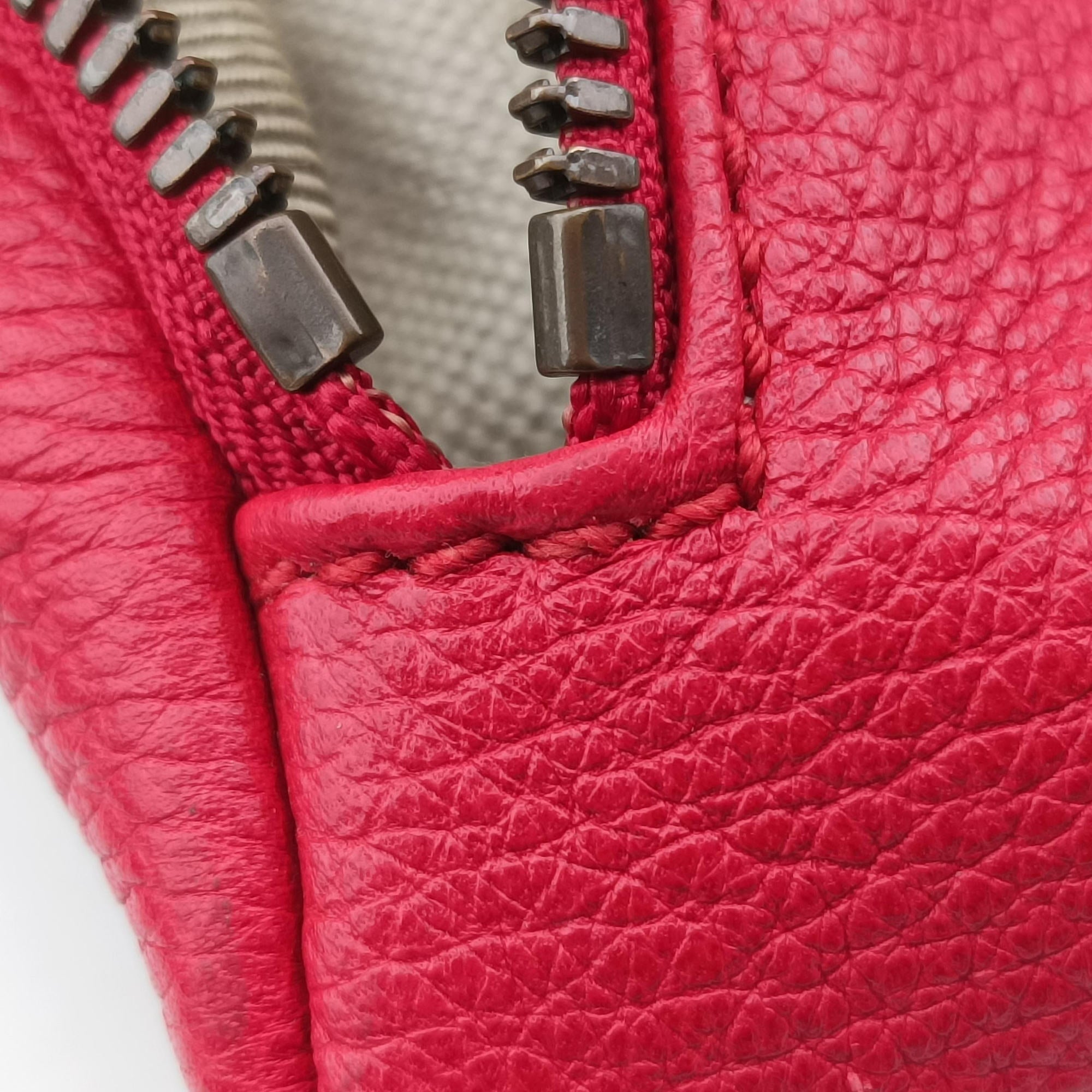 Vintage Gucci Print Red Leather 527792 bum bag/waist bag | stylenewstar