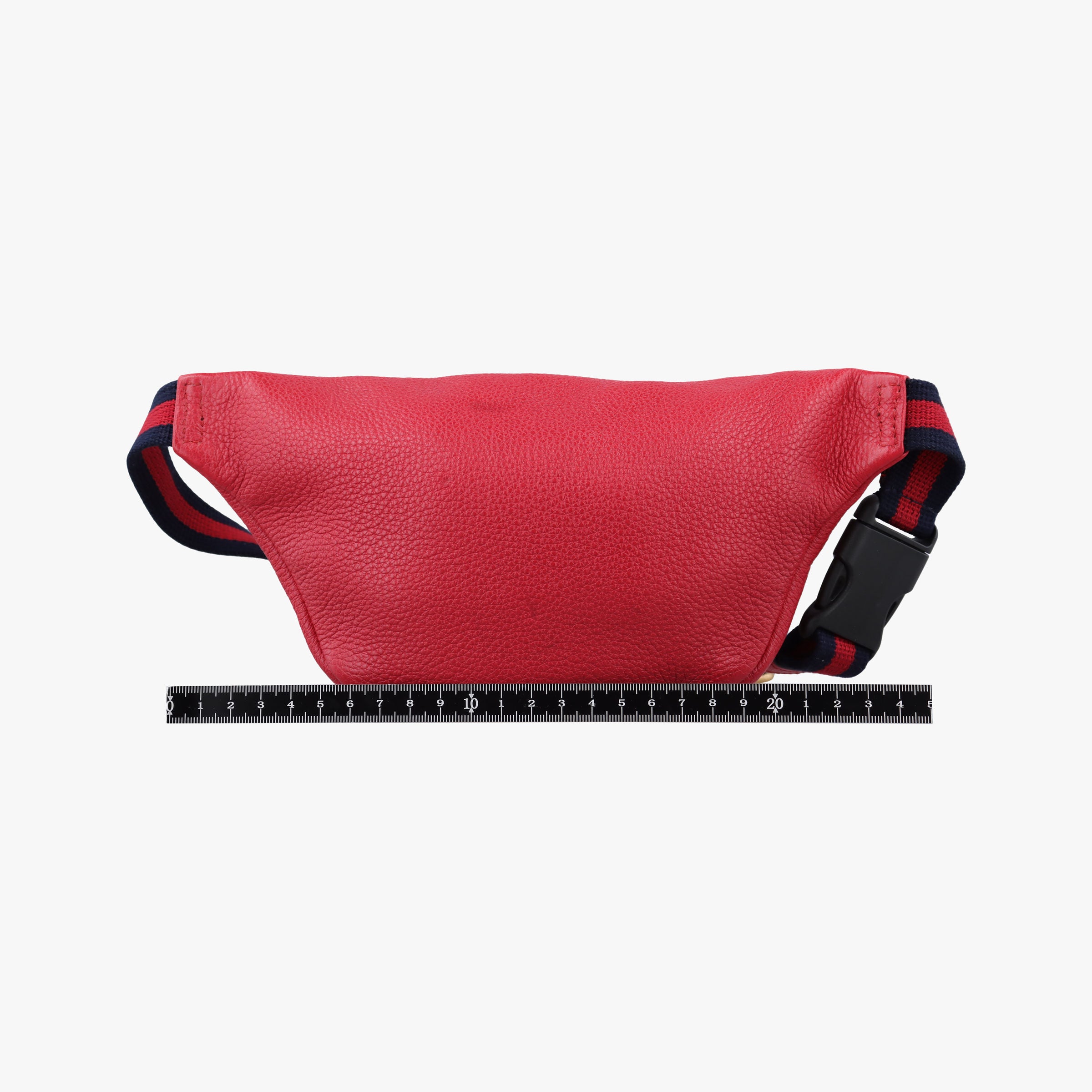 Vintage Gucci Print Red Leather 527792 bum bag/waist bag | stylenewstar