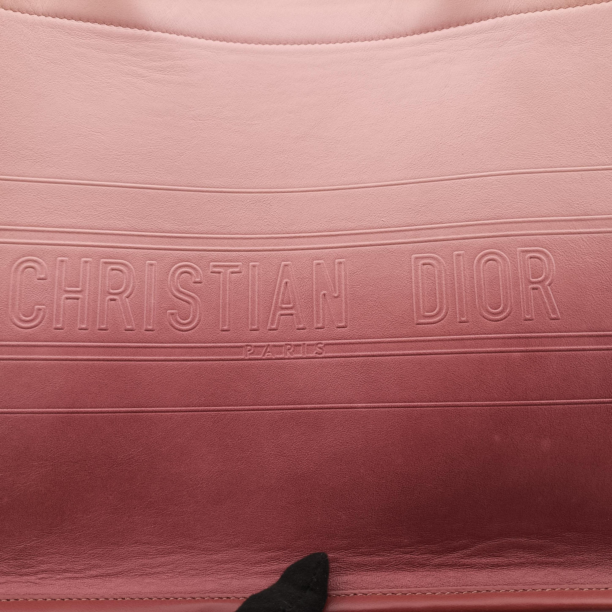 Vintage Christian Dior Book Tote Bag Pink leather  handbag | stylenewstar