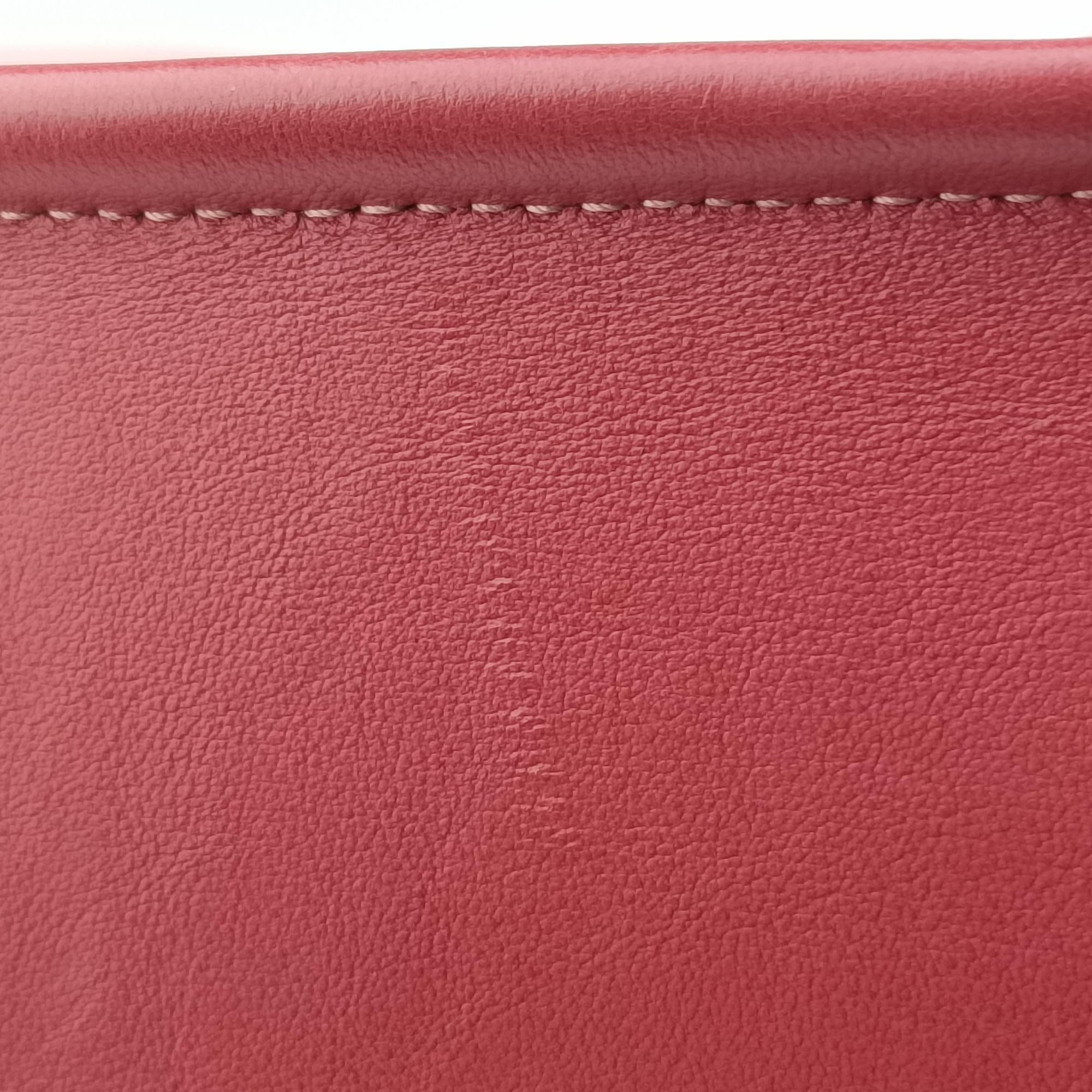 Vintage Christian Dior Book Tote Bag Pink leather  handbag | stylenewstar