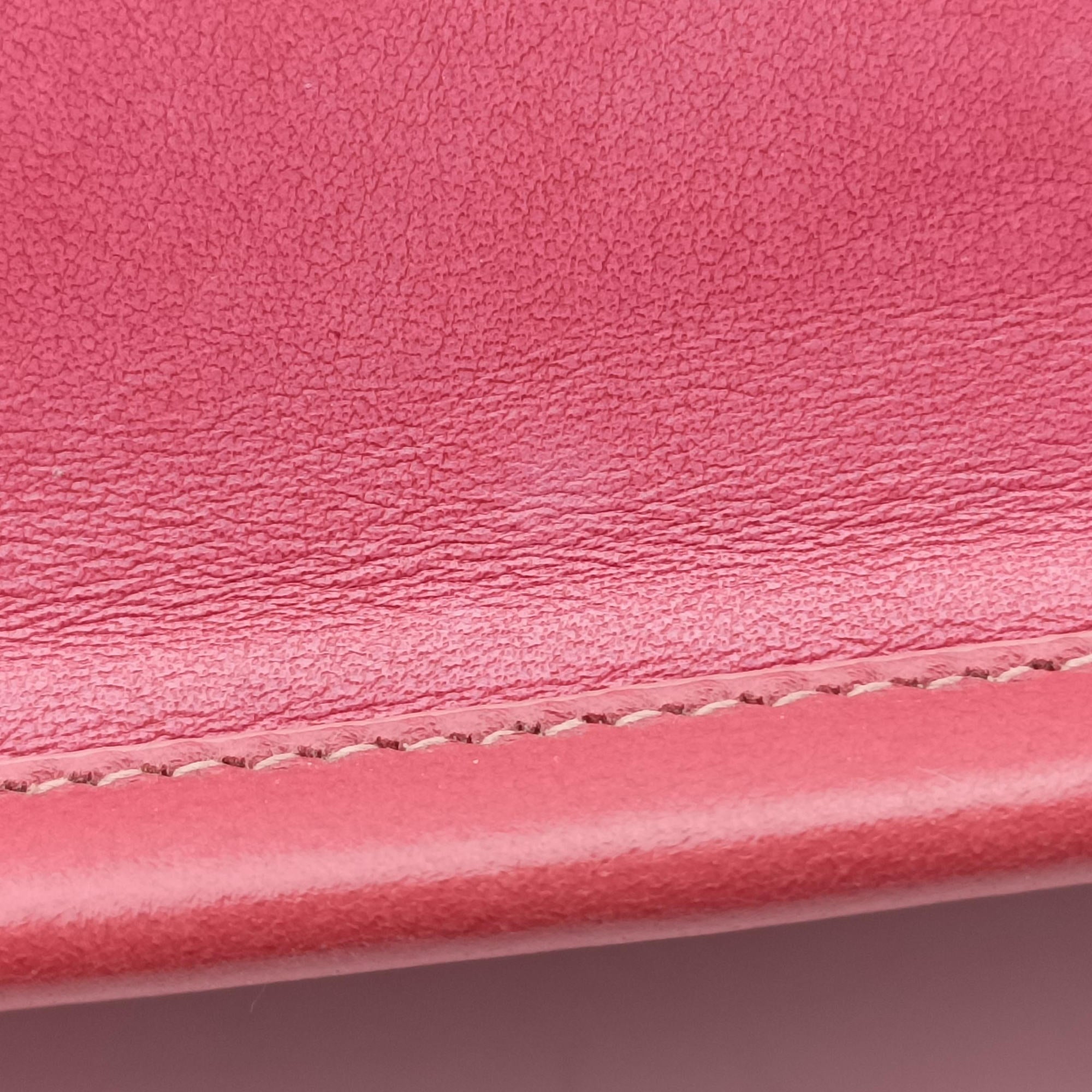 Vintage Christian Dior Book Tote Bag Pink leather  handbag | stylenewstar