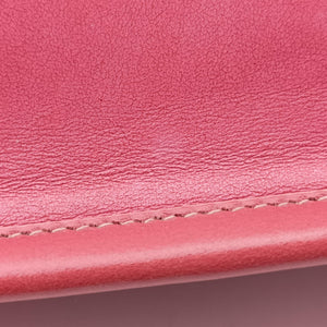Vintage Christian Dior Book Tote Bag Pink leather  handbag | stylenewstar