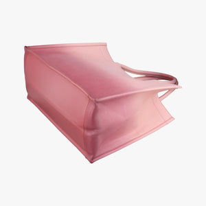 Vintage Christian Dior Book Tote Bag Pink leather  handbag | stylenewstar