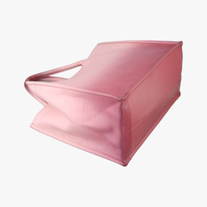 Vintage Christian Dior Book Tote Bag Pink leather  handbag | stylenewstar