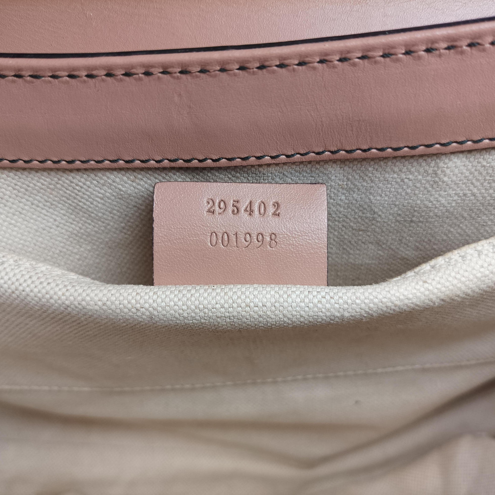 Vintage Gucci Emily Beige×pink canvas×leather 295402 shoulderbag | stylenewstar