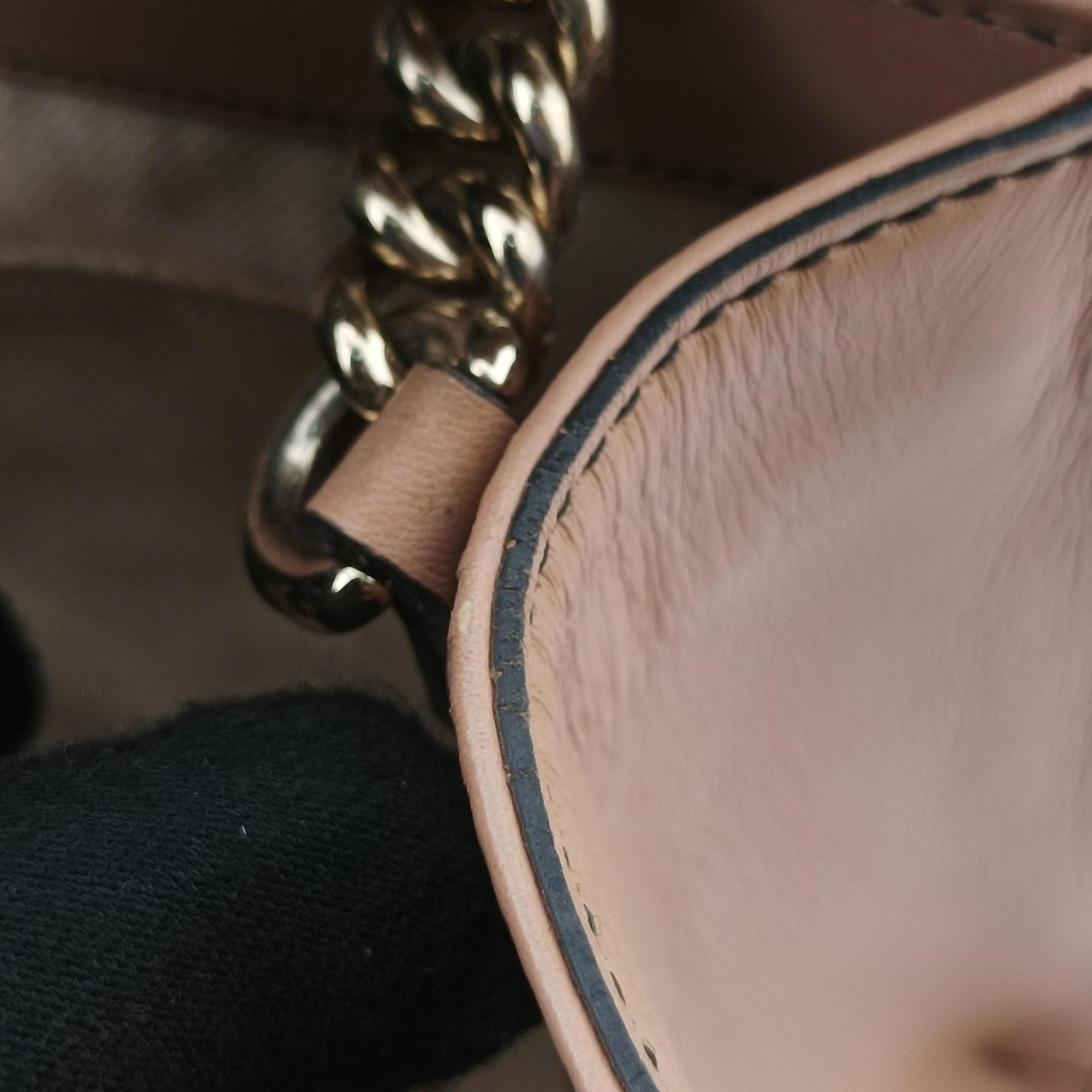 Vintage Gucci Emily Beige×pink canvas×leather 295402 shoulderbag | stylenewstar