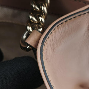 Vintage Gucci Emily Beige×pink canvas×leather 295402 shoulderbag | stylenewstar