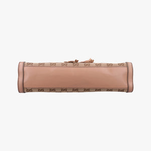 Vintage Gucci Emily Beige×pink canvas×leather 295402 shoulderbag | stylenewstar