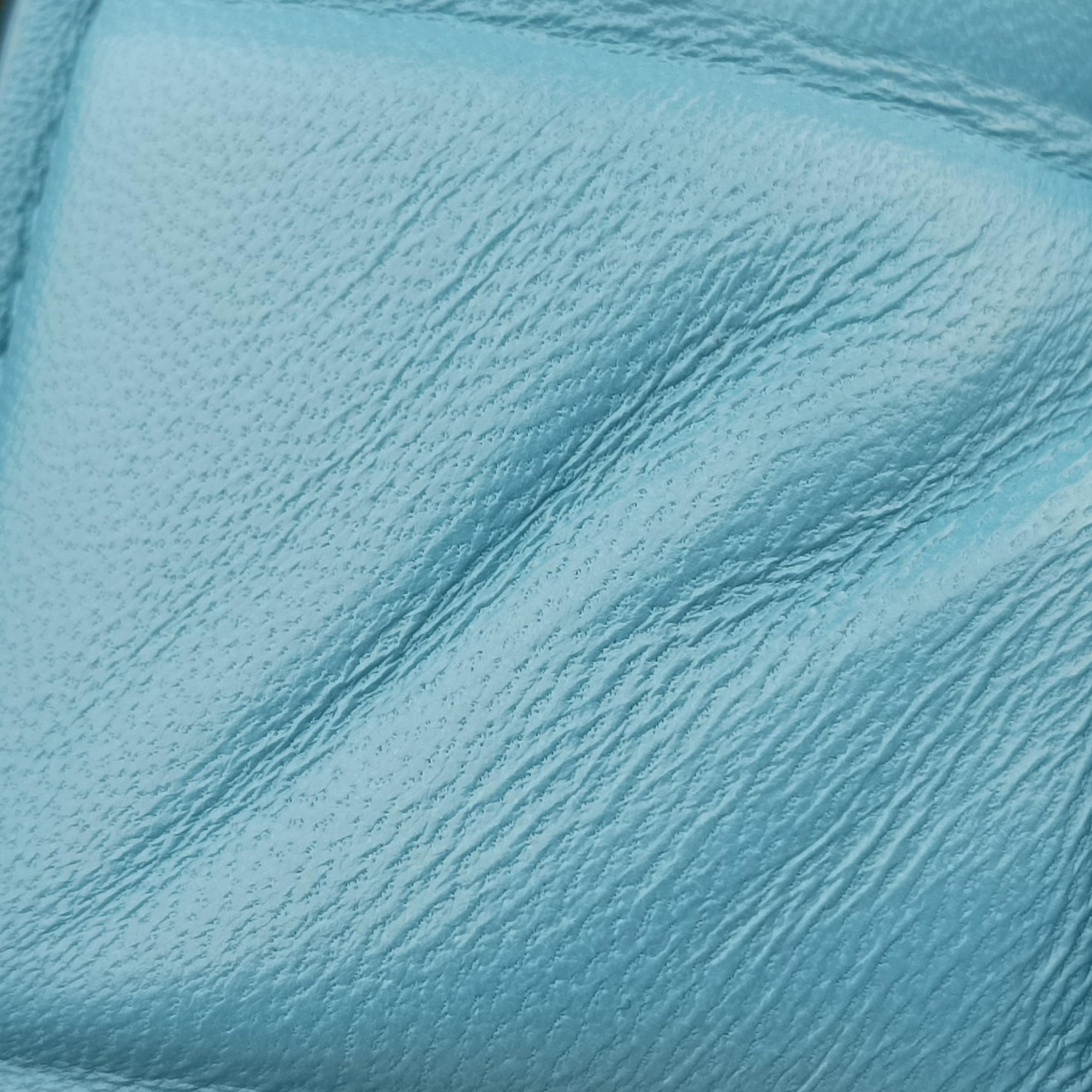 Pre-owned Bottega Veneta Padded Cassette Blue lambskin  shoulderbag | stylenewstar
